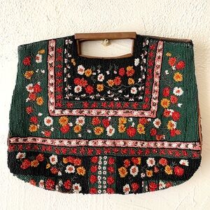 Anthropologie Beaded Clutch